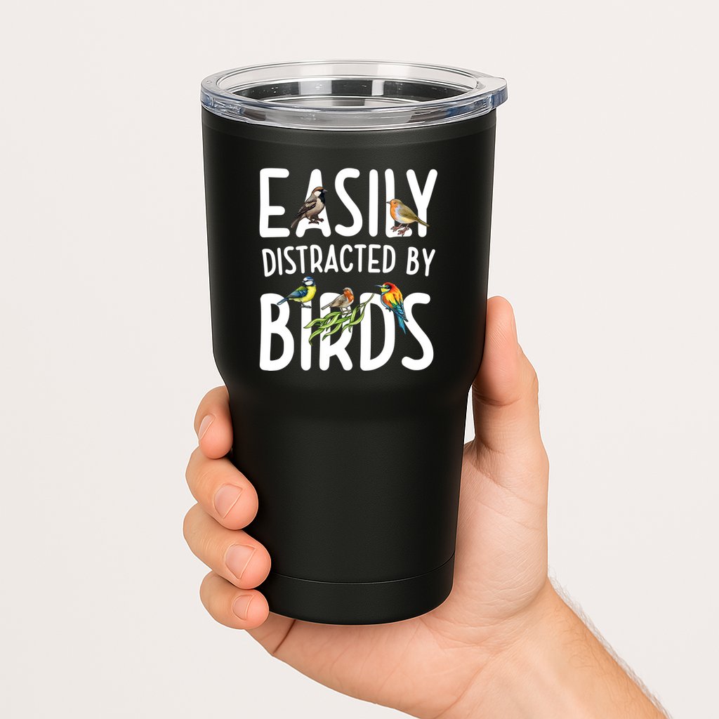 Easily Distracted By Birds Tumbler
