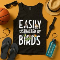 Easily Distracted By Birds Tank Top