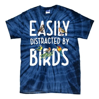 Easily Distracted By Birds Tie-Dye T-Shirt