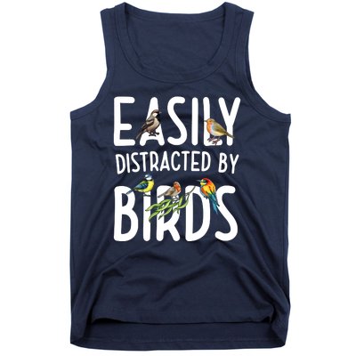 Easily Distracted By Birds Tank Top