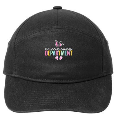 Emergency Department Bunny Emergency Room ER Nurse Easter 7-Panel Snapback Hat