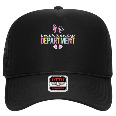 Emergency Department Bunny Emergency Room ER Nurse Easter Trucker Hat