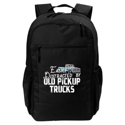 Easily Distracted By Old Pickup Trucks Cute Trucker Backpack