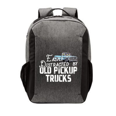Easily Distracted By Old Pickup Trucks Cute Trucker Vector Backpack