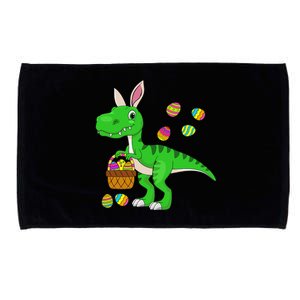 Easter Dinosaur Bunny Ears Easter Basket Stuffers Microfiber Hand Towel