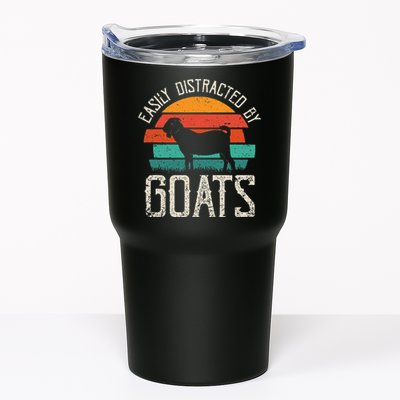 Easily Distracted By Goats Funny Jokes Sarcastic Sayings Tumbler