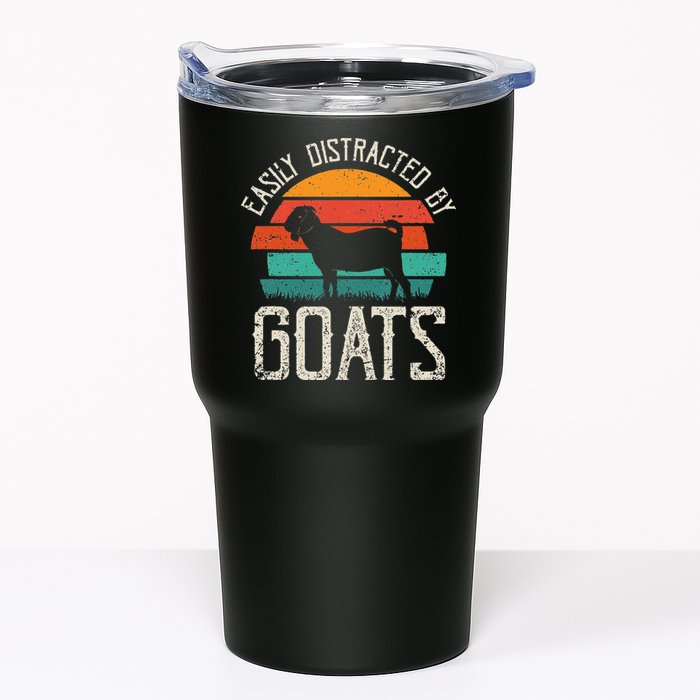Easily Distracted By Goats Funny Jokes Sarcastic Sayings Tumbler