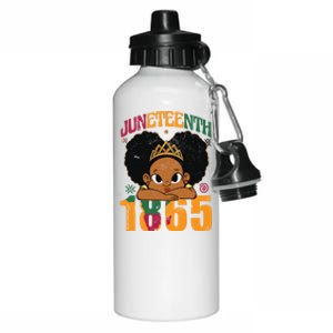 Ecipation Day Black Freedom 1865 Juneteenth Gift Aluminum Water Bottle