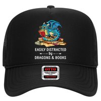 Easily Distracted By Dragons And Books Nerd Dragon Hat