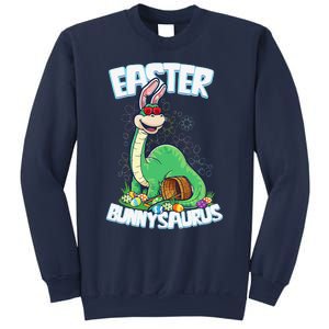 Easter Dinosaur Bunny Egg Hunt Brontosaurus Sweatshirt