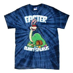 Easter Dinosaur Bunny Egg Hunt Brontosaurus Tie-Dye T-Shirt