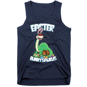 Easter Dinosaur Bunny Egg Hunt Brontosaurus Tank Top