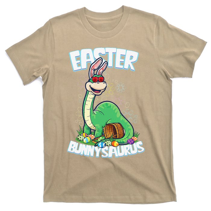 Easter Dinosaur Bunny Egg Hunt Brontosaurus T-Shirt