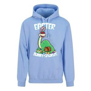 Easter Dinosaur Bunny Egg Hunt Brontosaurus Unisex Surf Hoodie