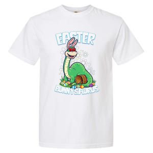 Easter Dinosaur Bunny Egg Hunt Brontosaurus Garment-Dyed Heavyweight T-Shirt