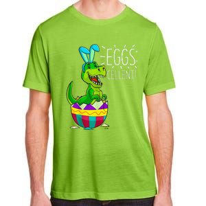 Easter Dinosaur Bunny T Rex Eggs Cellent Funny Adult ChromaSoft Performance T-Shirt