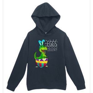 Easter Dinosaur Bunny T Rex Eggs Cellent Funny Urban Pullover Hoodie