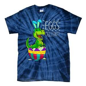 Easter Dinosaur Bunny T Rex Eggs Cellent Funny Tie-Dye T-Shirt