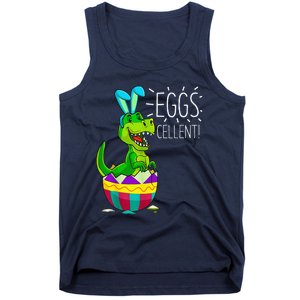 Easter Dinosaur Bunny T Rex Eggs Cellent Funny Tank Top