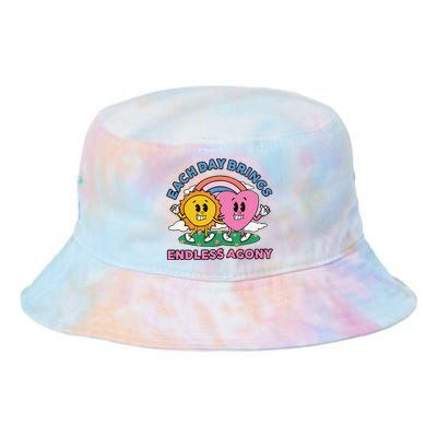 Each Day Brings Endless Agony Tie Dye Newport Bucket Hat