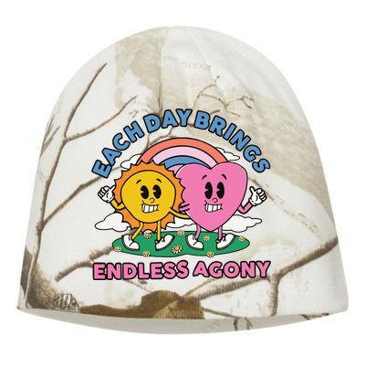 Each Day Brings Endless Agony Kati - Camo Knit Beanie