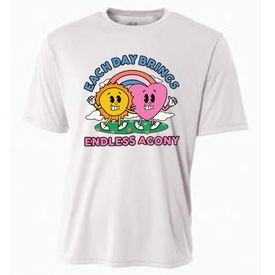 Each Day Brings Endless Agony Cooling Performance Crew T-Shirt