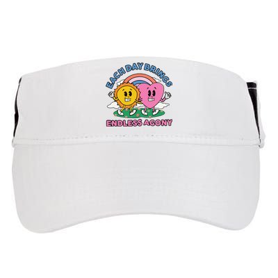 Each Day Brings Endless Agony Adult Drive Performance Visor