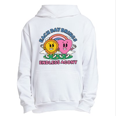 Each Day Brings Endless Agony Urban Pullover Hoodie