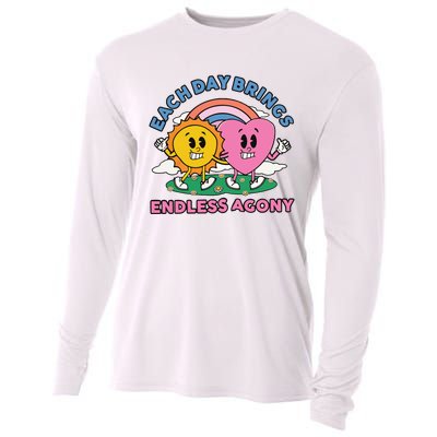 Each Day Brings Endless Agony Cooling Performance Long Sleeve Crew