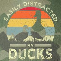 Easily Distracted By Ducks Legacy Tie Dye Trucker Hat