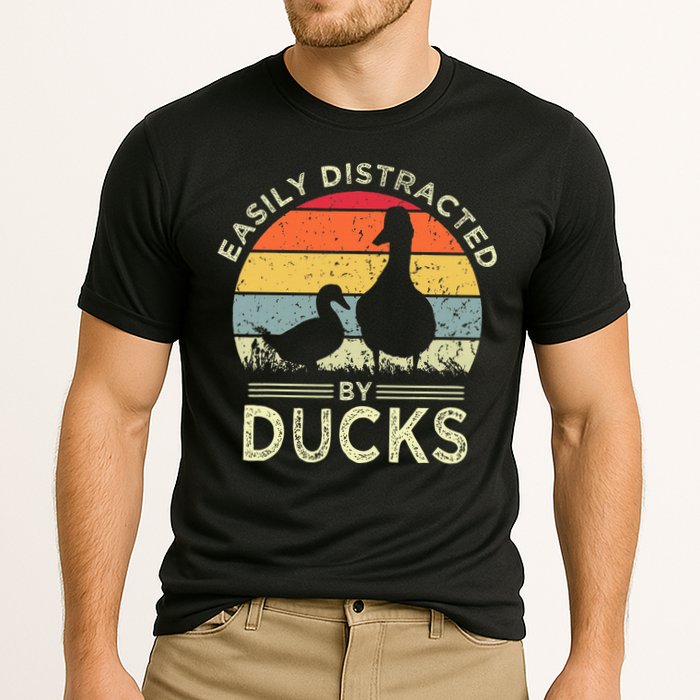 Easily Distracted By Ducks Performance Shirt