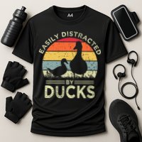 Easily Distracted By Ducks Performance Shirt