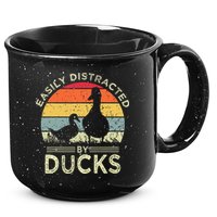 Easily Distracted By Ducks 15oz Campfire Ceramic Mug