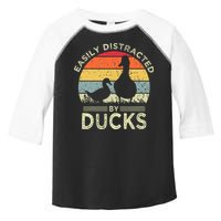 Easily Distracted By Ducks Toddler Fine Jersey T-Shirt