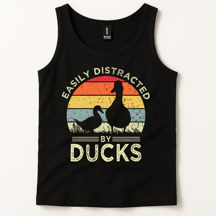 Easily Distracted By Ducks Tank Top