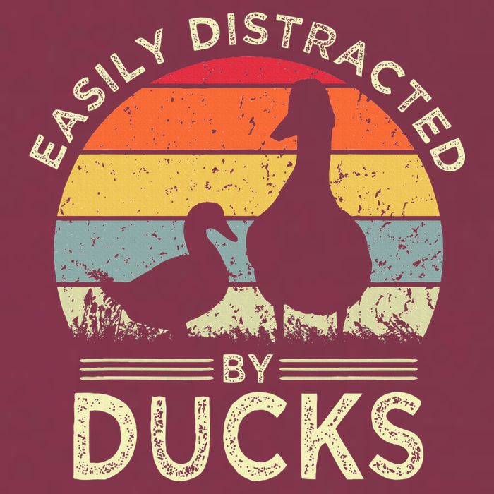 Easily Distracted By Ducks 16oz Travel Tumbler