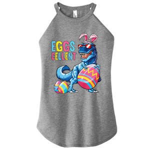 Easter Dinosaur Bunny T Rex Eggs Cellent Premium Women's Perfect Tri Rocker Tank