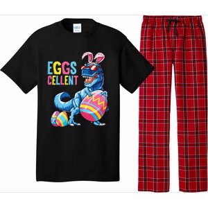 Easter Dinosaur Bunny T Rex Eggs Cellent Pajama Set