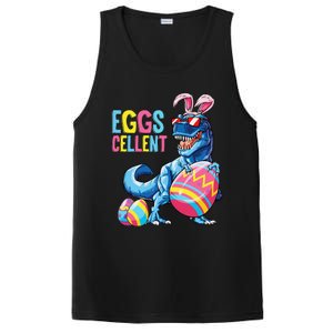 Easter Dinosaur Bunny T Rex Eggs Cellent PosiCharge Competitor Tank