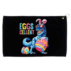 Easter Dinosaur Bunny T Rex Eggs Cellent Grommeted Golf Towel