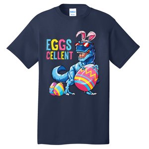 Easter Dinosaur Bunny T Rex Eggs Cellent Tall T-Shirt