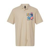 Easter Dinosaur Bunny T Rex Eggs Cellent Softstyle Adult Sport Polo