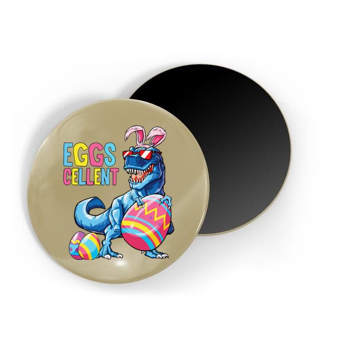 Easter Dinosaur Bunny T Rex Eggs Cellent Magnet