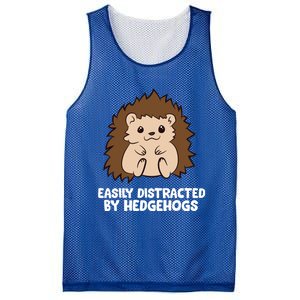 Easily Distracted By Hedgehogs Cute Hedgehog Cute Gift Mesh Reversible Basketball Jersey Tank