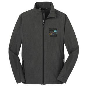 Earth Day Be Part Of The Solution Not Pollution Environt Cute Gift Core Soft Shell Jacket