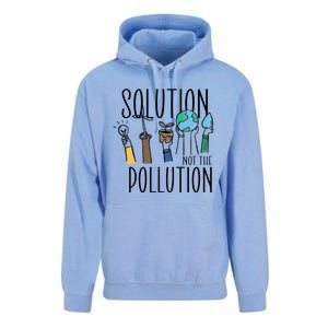 Earth Day Be Part Of The Solution Not Pollution Environt Cute Gift Unisex Surf Hoodie