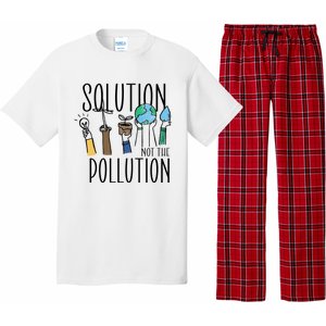 Earth Day Be Part Of The Solution Not Pollution Environt Cute Gift Pajama Set