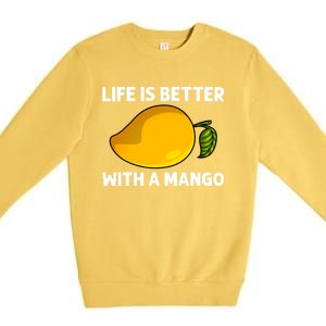 Easily Distracted By Go Funny Go Farm Fruits Lover Gift Premium Crewneck Sweatshirt