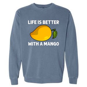 Easily Distracted By Go Funny Go Farm Fruits Lover Gift Garment-Dyed Sweatshirt