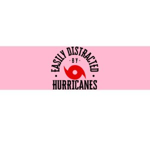 Easily Distracted By Hurricanes Hurricane Season Fun Weather Bumper Sticker